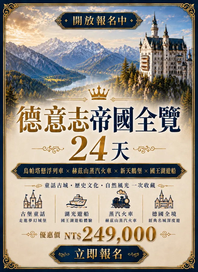 德意志帝國全覽 24 天